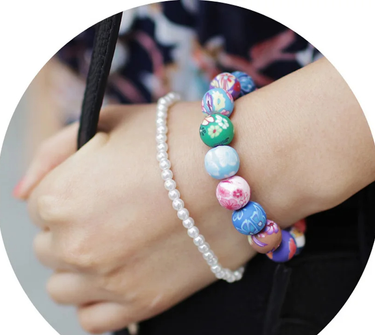Spiritual Holiday Beads Bracelet